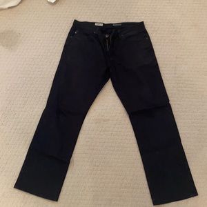 AG black protege straight leg jeans 36